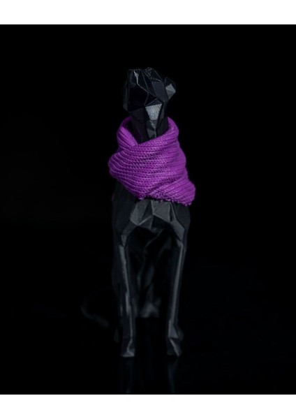 Whippet Asil Köpek Boyalı Figür 12 cm modelleri