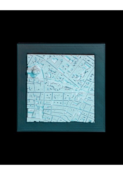 Florence Üç Boyutlu Şehir Silüeti Dekoratif Minimalist Duvar Tablosu Floransa Tablo 15CM fiyatları