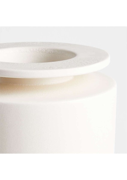 Bianco Iskandinav Vazo Seti Büyük Boy 25 cm Sert Plastik 3'lü Dekoratif Iskandinav vazo