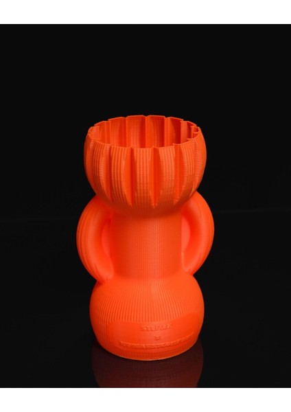 Tiki Dekoratif Turuncu Totem Vazo indirimleri