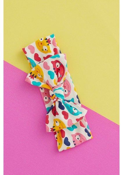 Renkli Kedi Desenli El Yapımı Yumuşak Fiyonk Bağlamalı Doğal Pamuklu Penye Bebek Çocuk Kız Bandana Gökkuşağı Serisi indirimleri