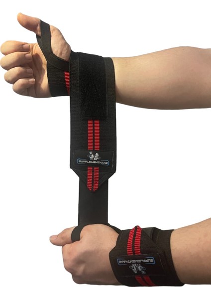 2'li Fitness Crossfit Pro Ağırlık Bilekliği Wrist Wraps Bileklik Bilek Koruyucu Destek Bilekliği