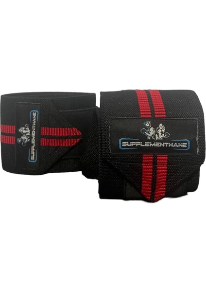 2'li Fitness Crossfit Pro Ağırlık Bilekliği Wrist Wraps Bileklik Bilek Koruyucu Destek Bilekliği