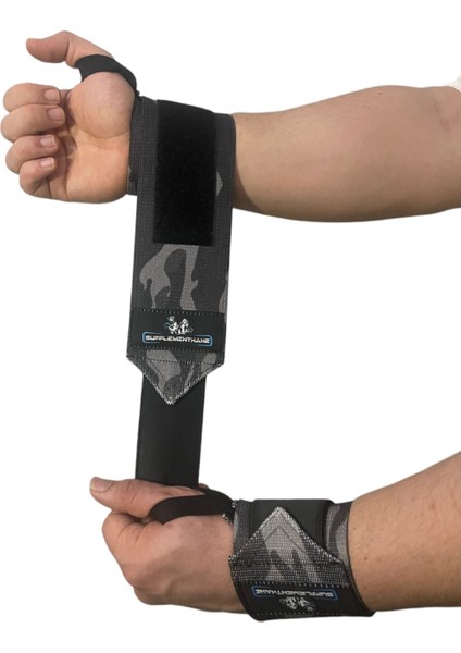 2'li Fitness Crossfit Pro Ağırlık Bilekliği Wrist Wraps Bileklik Bilek Koruyucu Destek Bilekliği