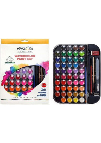 Pago Sulu Boya Set 48 Renk fiyatları