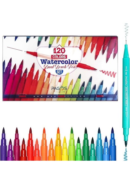 Dual Brush Kalem Seti 120 Renk fırsatları