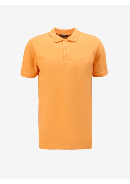 Düz Somon Erkek Polo T-Shirt Nobro K Cepsız