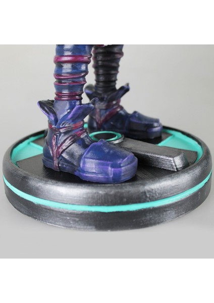 Lol Ekko Boyalı Figür League Of Legends Zamanı Kıran Çocuk Figür Büyük Boy 25CM fiyatları