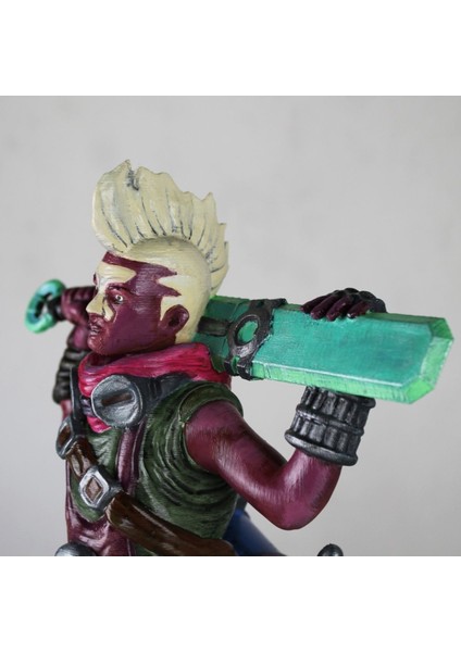 Lol Ekko Boyalı Figür League Of Legends Zamanı Kıran Çocuk Figür Büyük Boy 25CM fırsatları