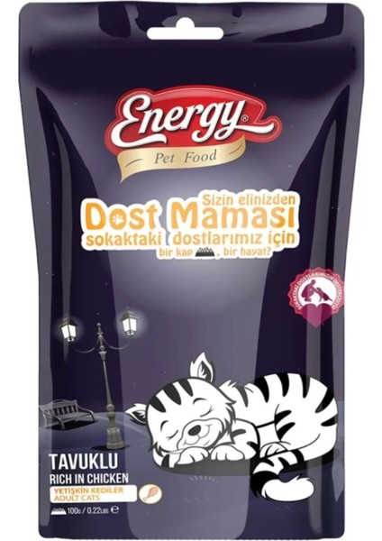 Tavuklu Dosluk Kedi Maması 100 Gram