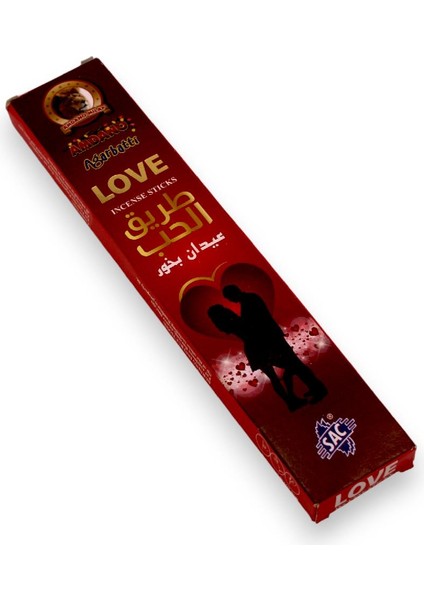 Tütsü Aşk (Love) Kalın 3 Çubuk fiyatları