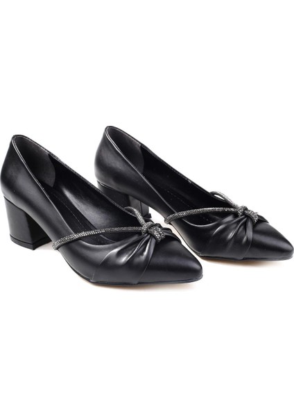 3561 Kadın 5 cm Topuklu Taşlı Günlük Ayakkabı modelleri