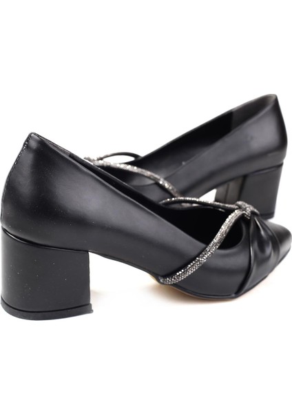 3561 Kadın 5 cm Topuklu Taşlı Günlük Ayakkabı fırsatları