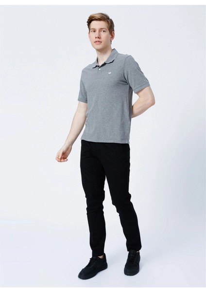 Polo Yaka Slim Fit Gri Erkek T-Shirt A1159-0024 fiyatları