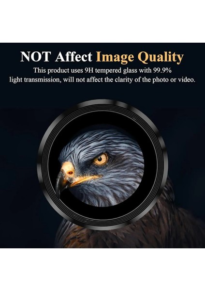Samsung Galaxy S24 Plus Kamera Lens Koruyucu Cam Halkalar Titanyum Çizilmez Su Toz Geçirmez Koruyucu