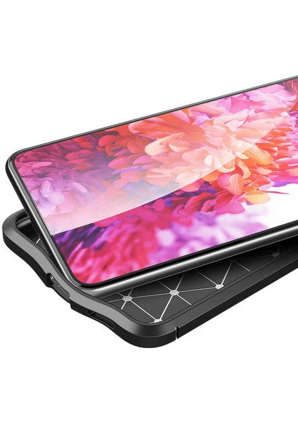 Samsung Galaxy S22 ile Uyumlu Kılıf Deri Görünümlü Silikon Telefon Kılıfı Kapak