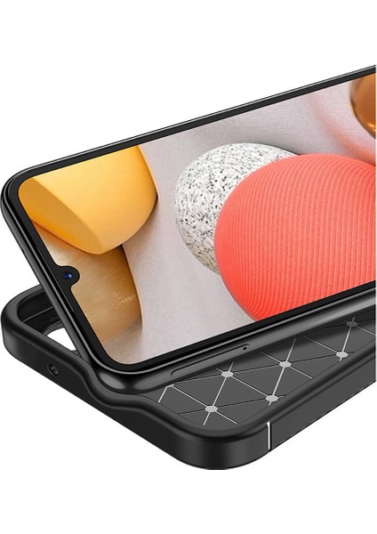 Samsung Galaxy A25 ile Uyumlu Kılıf Focus Karbon Tasarım Telefon Kılıfı Kapak modelleri