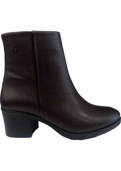 Castleblack YLDZ-92162-1 Hakiki Deri Kadın Botu Kahverengi