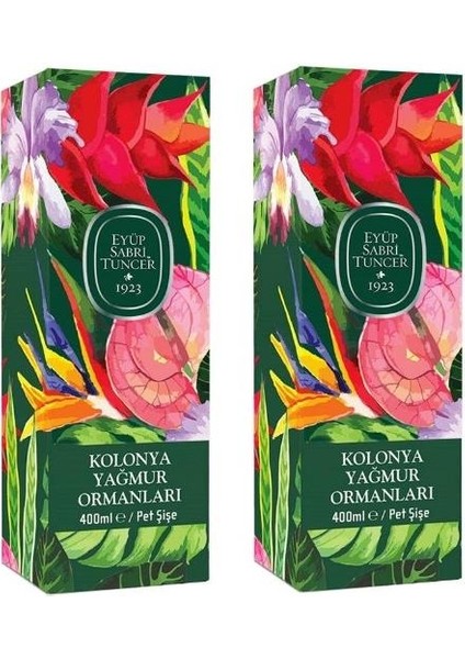 Yağmur Ormanları Kolonyası Pet 400 ml 2'li