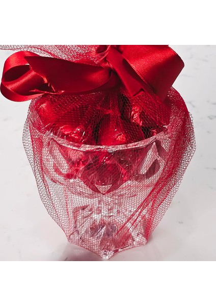 Sevgiliye Cam Kase Yaldızlı Çikolata Ayaklı fiyatları