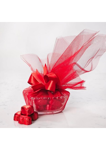 Sevgiliye Cam Kase Yaldızlı Çikolata fiyatları