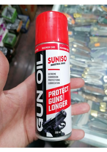 Sunıso Spray Tabanca ve Tüfek Bakım Yağı