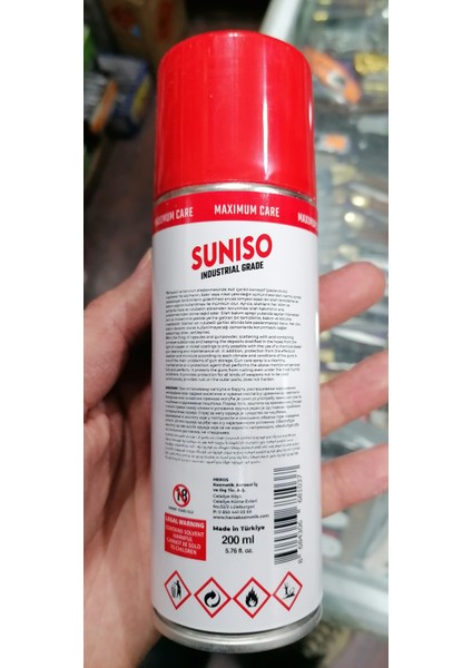 Sunıso Spray Tabanca ve Tüfek Bakım Yağı