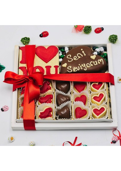Seni Seviyorum Spesiyal Çikolata Kutusu Iı