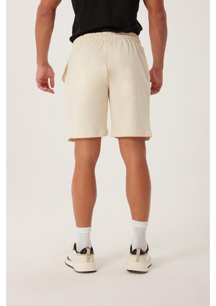 Erkek Golf Nakışlı 2 Iplik Şort Ekru fırsatları