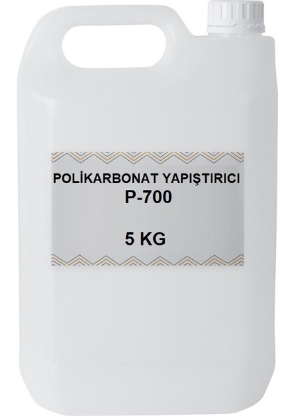 Polikarbonat Yapıştırıcı P 700 Jel 5 kg
