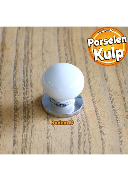 Gül Gerçek Porselen Beyaz Düğme Kulplar Mobilya Mutfak Dolabı Çekmece Dolap Kapak Kulpu Kulbu