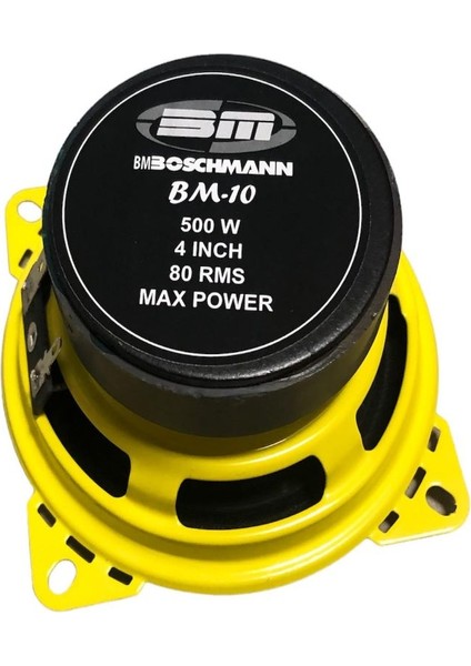 BM-110 4" Max 500W 80W Rms 10 Cm Oto Mıdrange