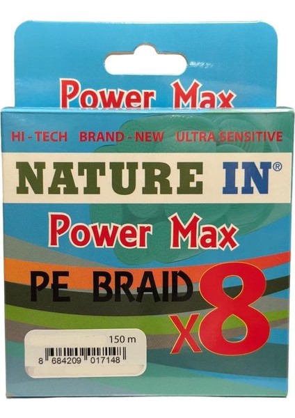 Power Max Pe 8x 150M Grey Misina