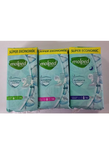 Extra Hijyen Ped 3lü Ambalaj (Gece,uzun,normal)