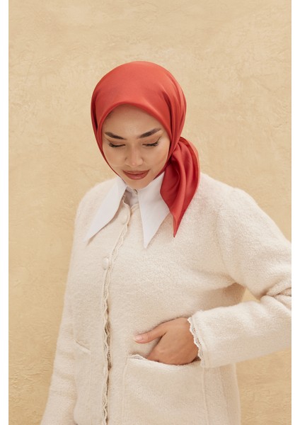 Düz Shiny Eşarp 75006-37 modelleri