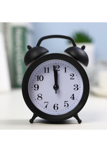 Tekno Trust Søtrund Mini Boy Akar Saniyeli Alarmlı Masa Saati - Çalar Saat Siyah