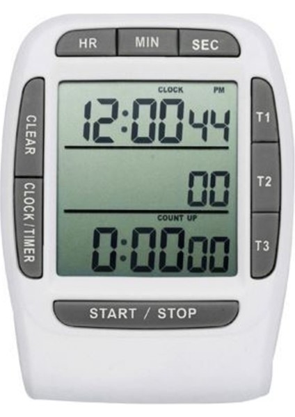 Tekno Trust Mutfak Için 3 Farklı Zamanlayıcı Geri Sayım Countdown THR238