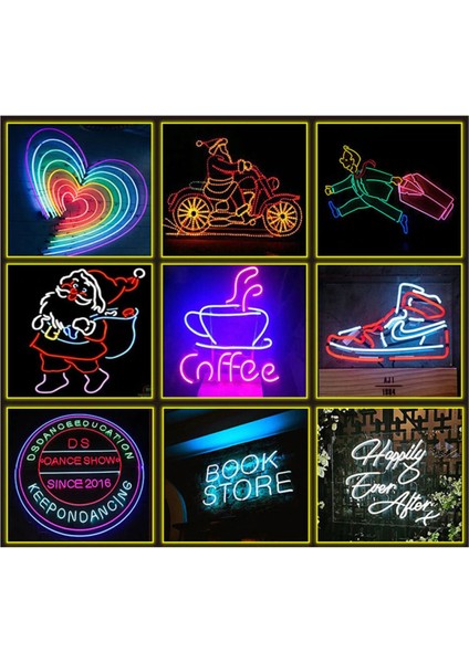 Neon LED Şerit Seti 5 Metre Gün Işığı Kumandalı ve Adaptör indirimleri