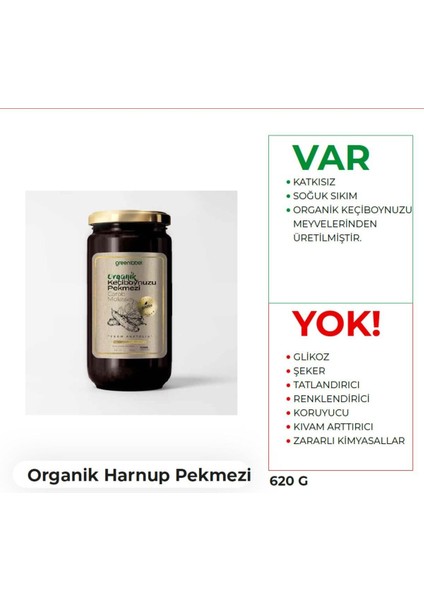 Greenlabel Organik Keçiboynuzu Pekmezi 620 gr fırsatları