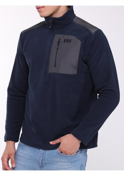 Block Halfzip Polar Navy