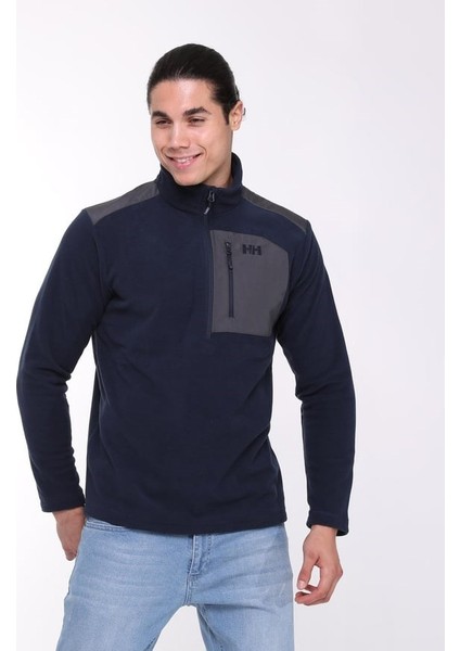 Block Halfzip Polar Navy