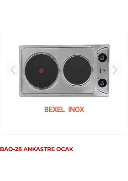 Inox Bao-28 Ankastre Ocak