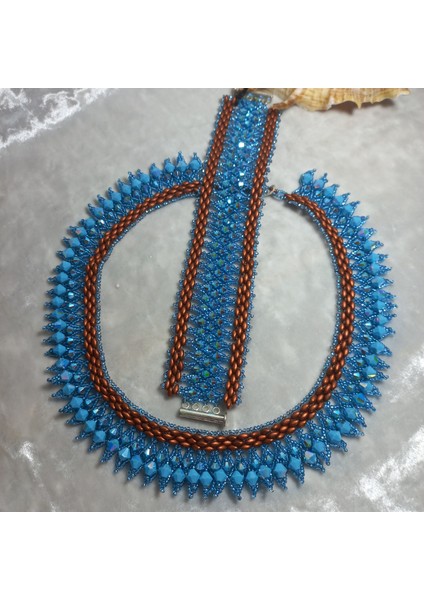 Turkuaz Swarovski Kolye & Bileklik fırsatları