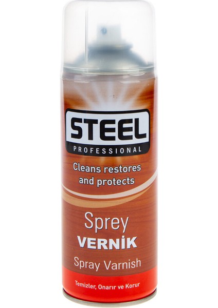 Steel Vernik Sprey 200 ml