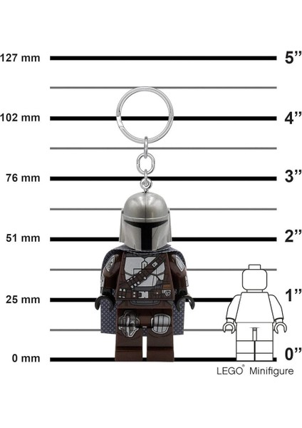 Star Wars 5007612 Mandalorian LED Key Chain modelleri