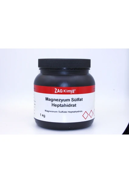 Zag Kimya Magnezyum Sülfat Heptahidrat 98% (Teknik Kalite) - 1 kg