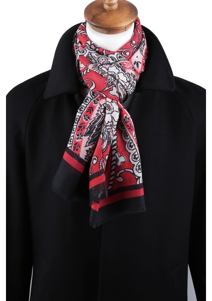 Cherry Style Kırmızı Italyan Modal Kaşkol MDL39 fırsatları