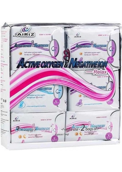 Airiz Yenilikçi Kadın Pedi %100 Saf Pamuk