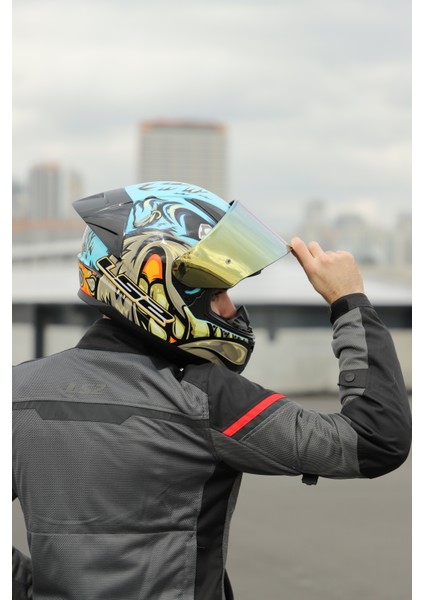 Rapıd 2 Race Neo Mavi-Mor Kask indirimleri