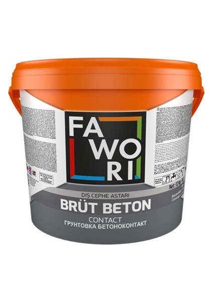 Fawori Brüt Beton Astarı 12 kg Yeşil